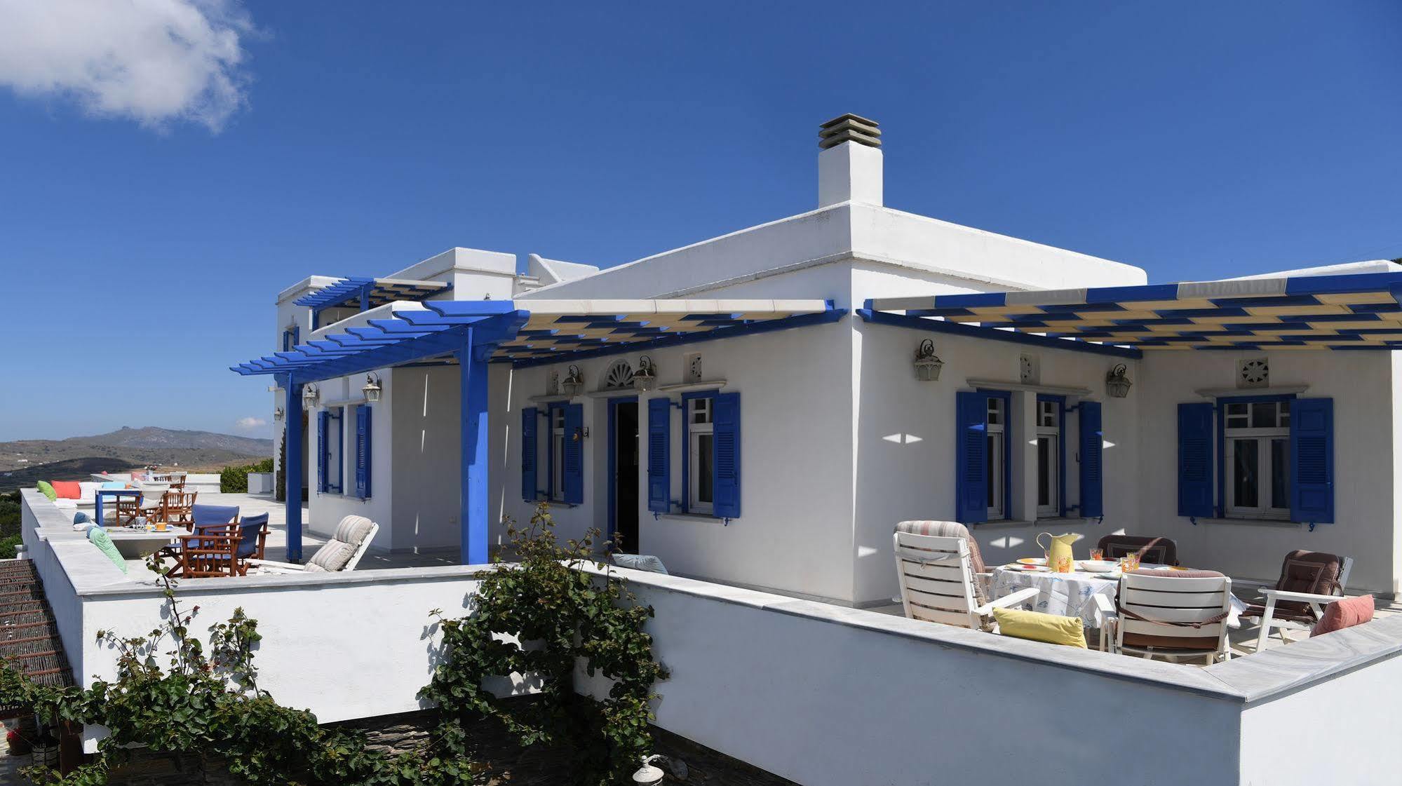 Tinos Sky View Villa Arnados Екстериор снимка