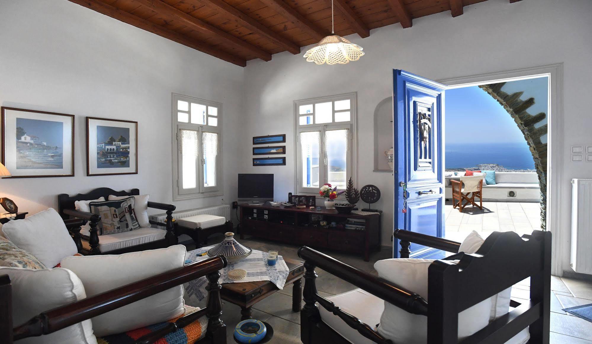 Tinos Sky View Villa Arnados Екстериор снимка
