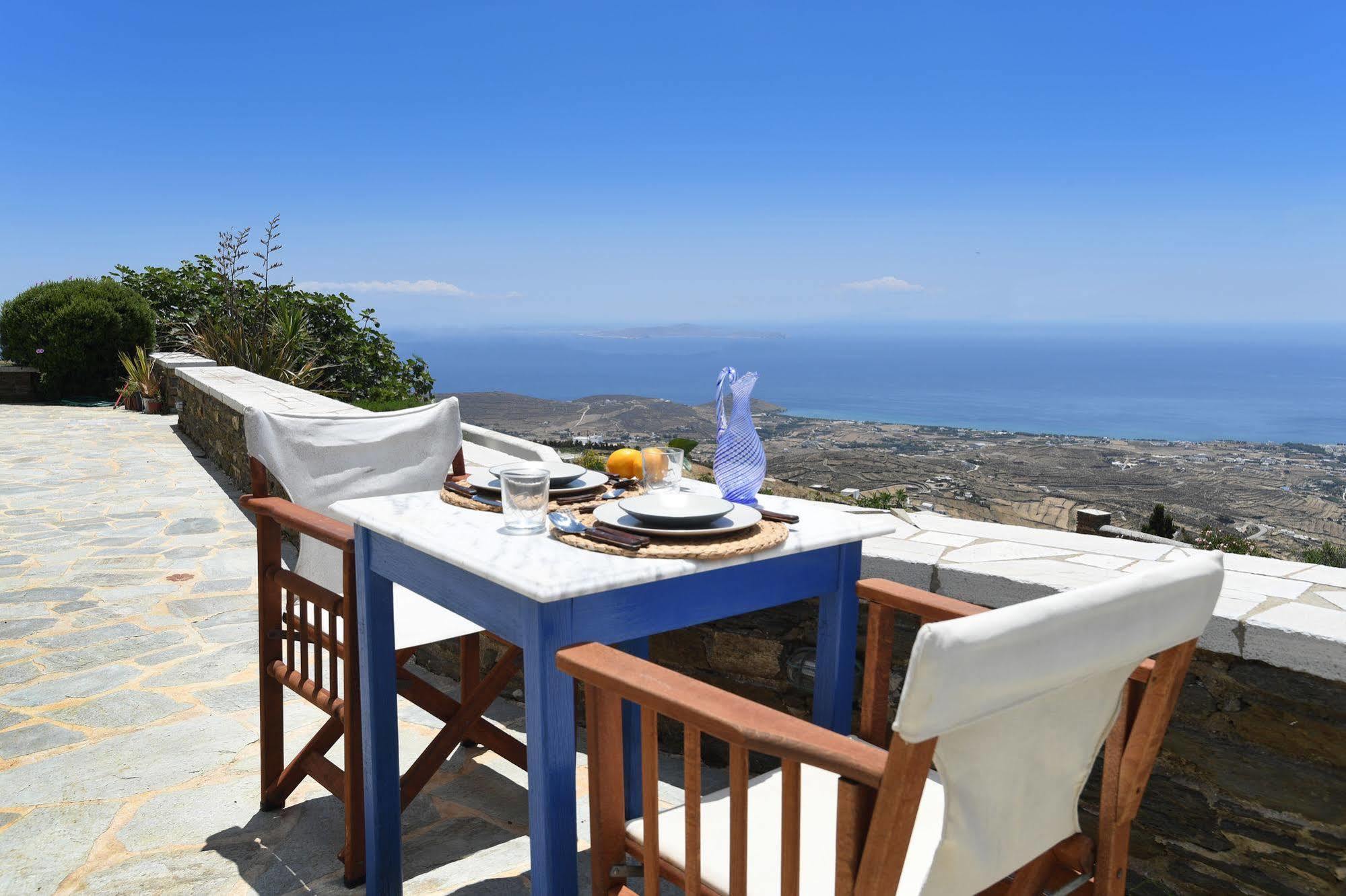 Tinos Sky View Villa Arnados Екстериор снимка