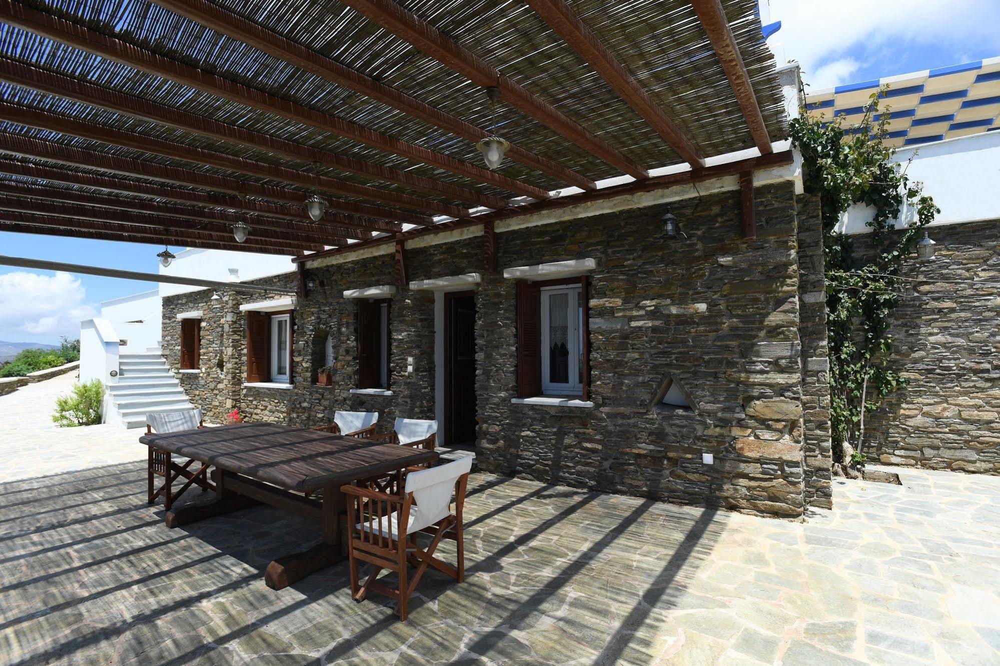 Tinos Sky View Villa Arnados Екстериор снимка